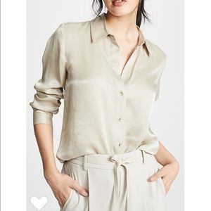 L’Agence Loretta Blouse in Sand